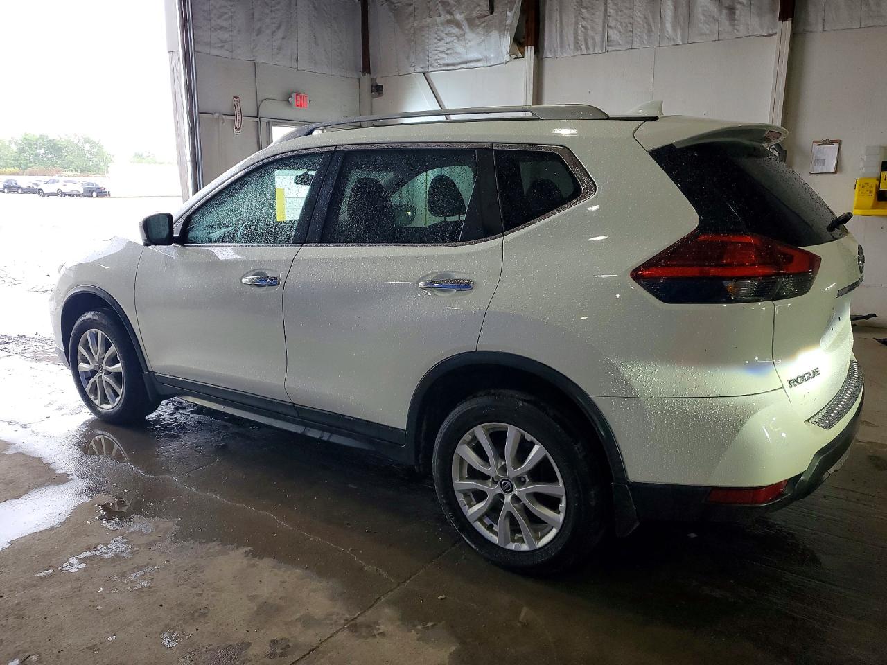2017 Nissan Rogue Sv White vin: 5N1AT2MV0HC766636