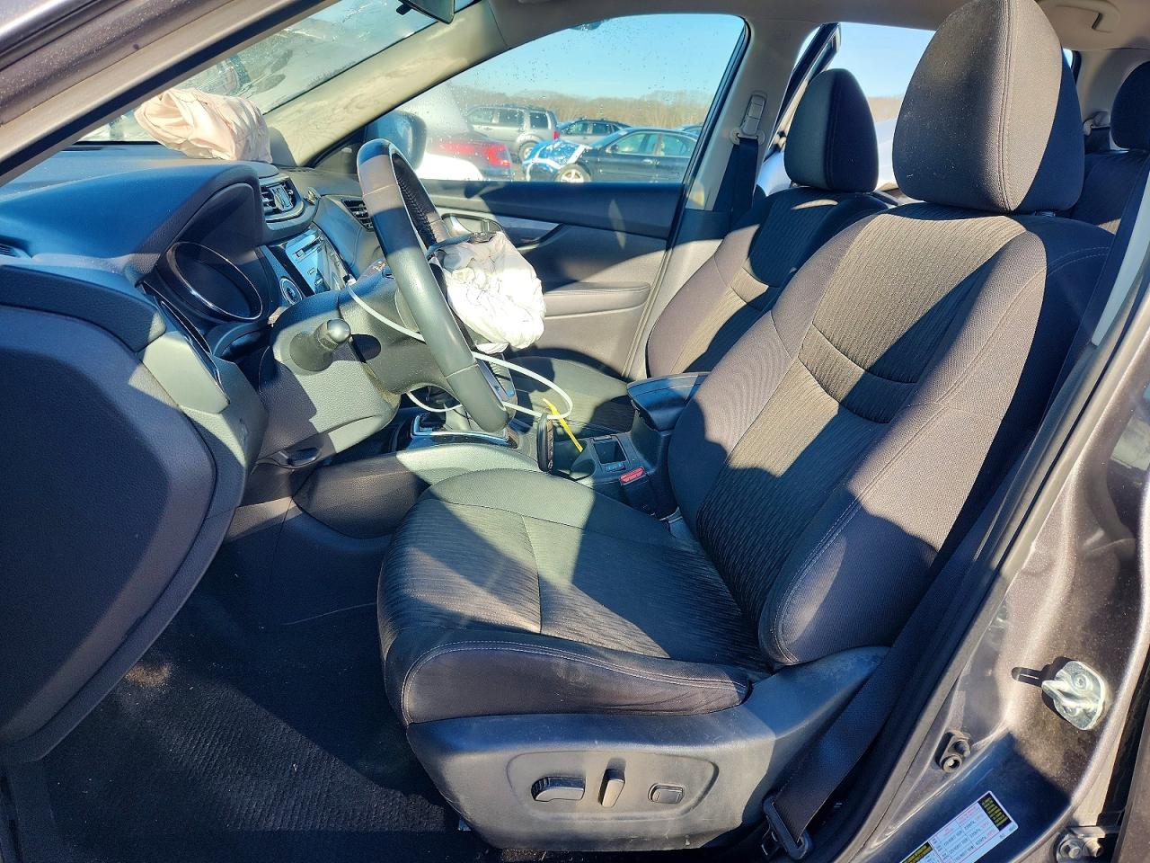 2017 Nissan Rogue Sv Gray vin: 5N1AT2MV0HC817827