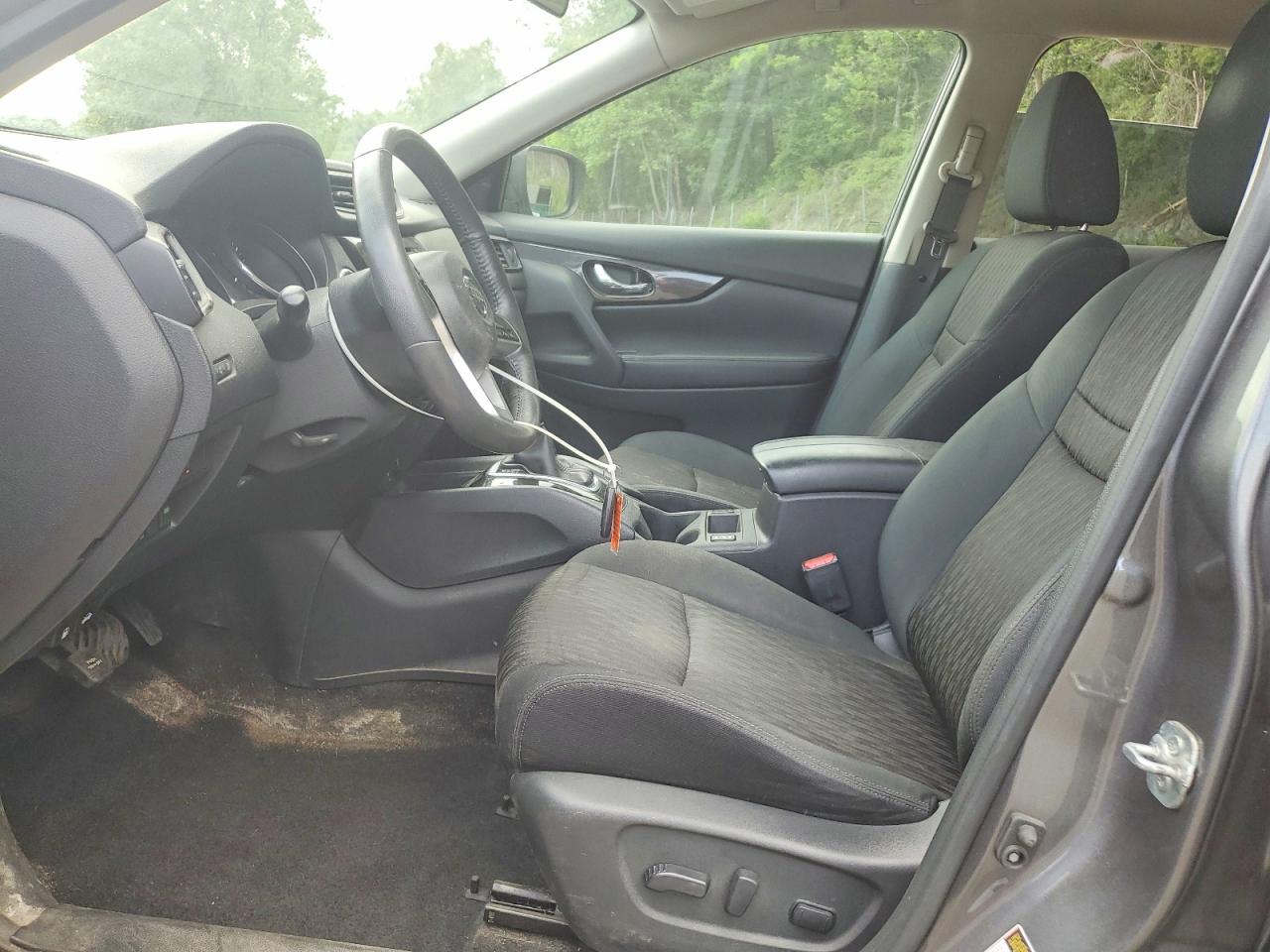 2017 Nissan Rogue Sv Серый vin: 5N1AT2MV0HC821800