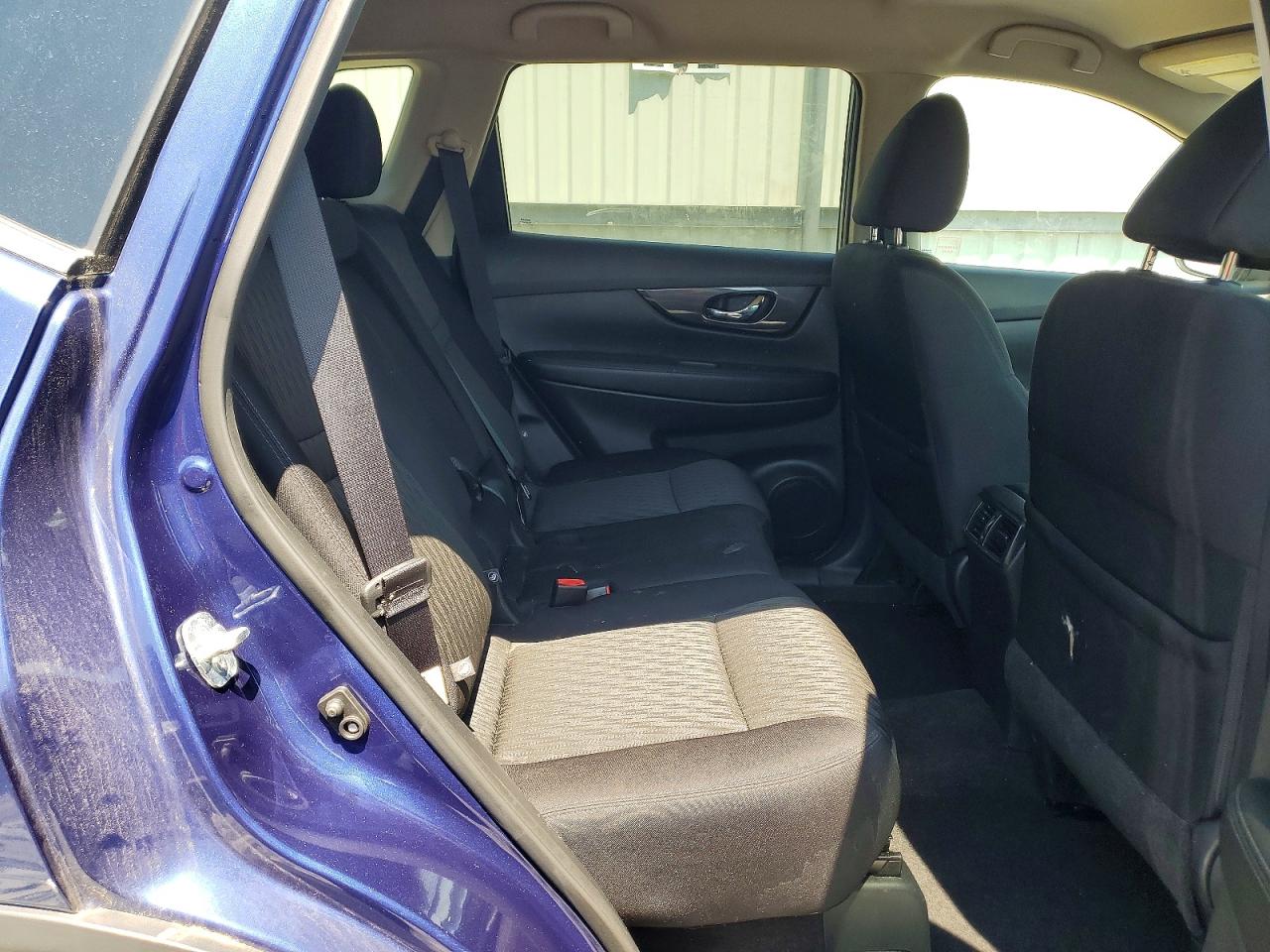 2017 Nissan Rogue Sv Blue vin: 5N1AT2MV0HC872309