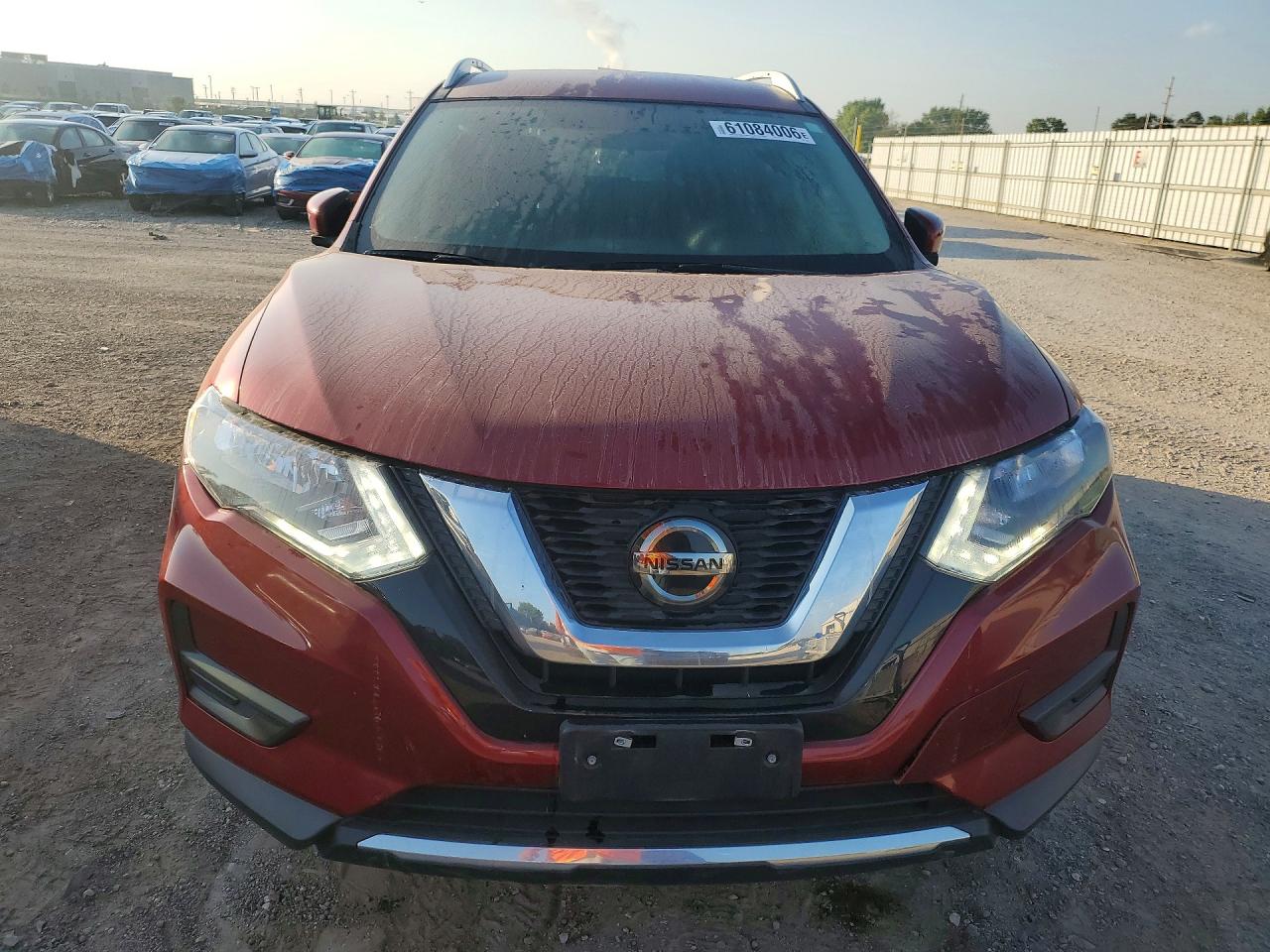 2018 Nissan Rogue Sv Maroon vin: 5N1AT2MV0JC740608