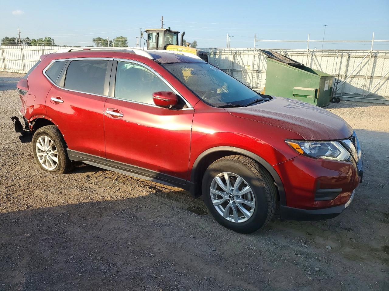 2018 Nissan Rogue Sv Maroon vin: 5N1AT2MV0JC740608
