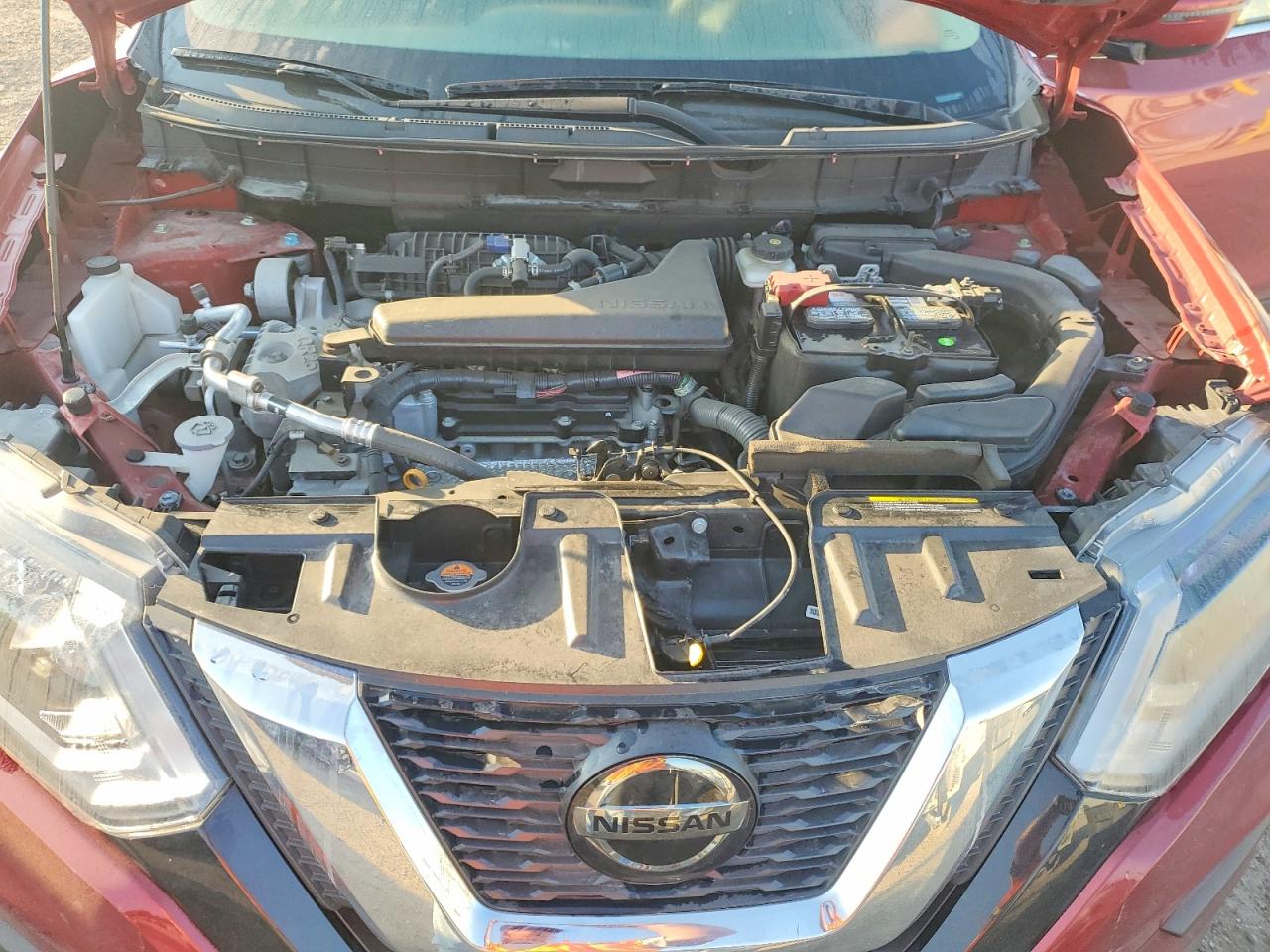 2018 Nissan Rogue Sv Maroon vin: 5N1AT2MV0JC740608