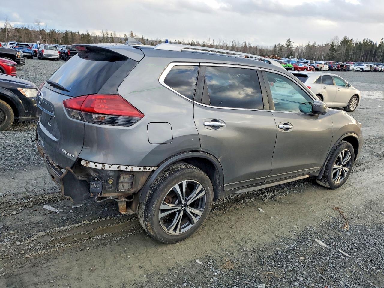 2019 Nissan Rogue S Gray vin: 5N1AT2MV0KC724250