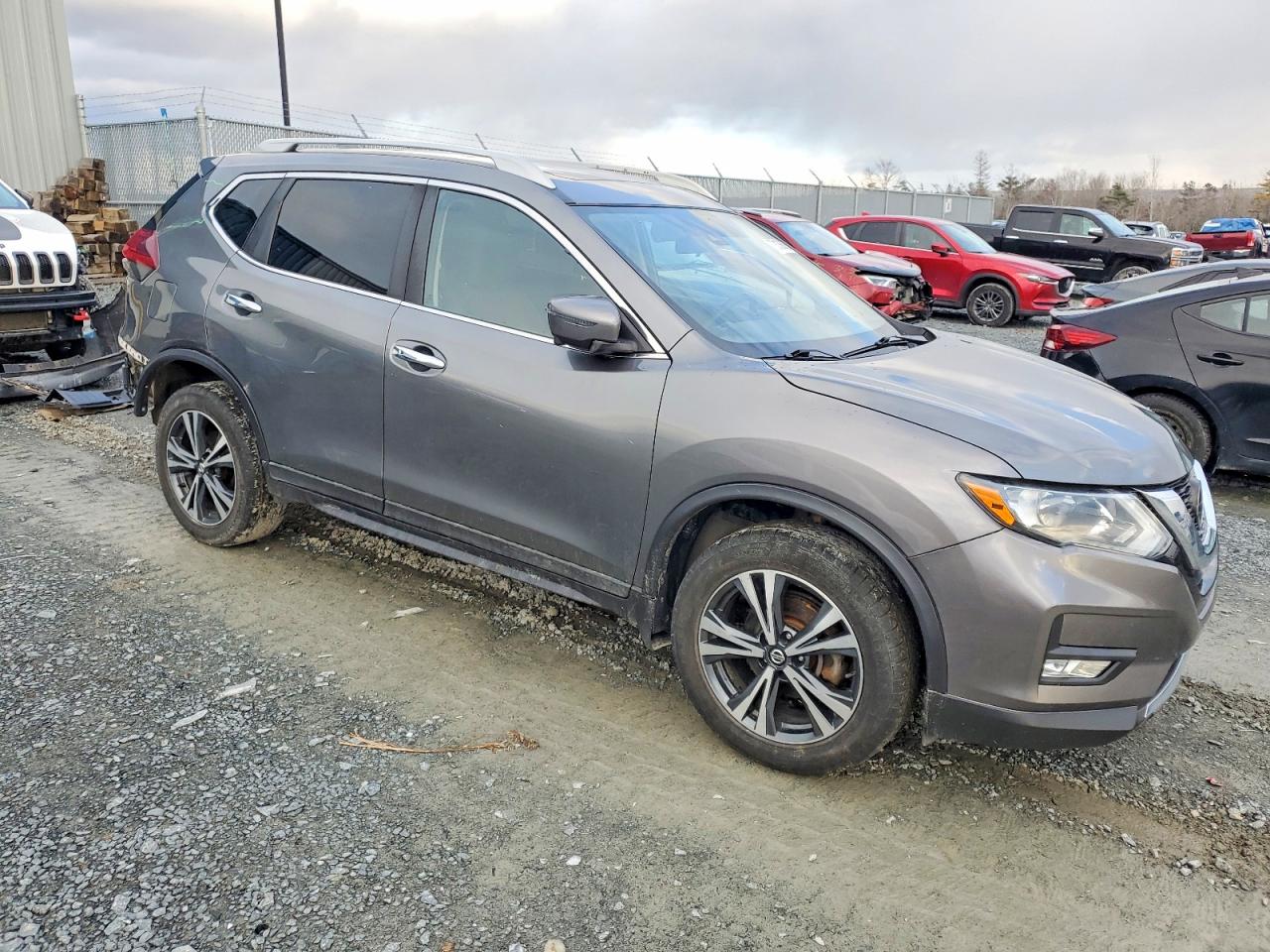 2019 Nissan Rogue S Gray vin: 5N1AT2MV0KC724250