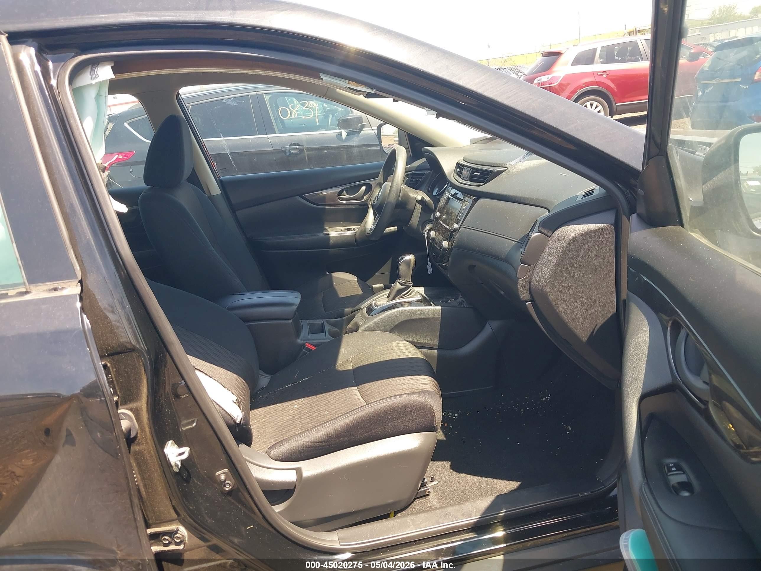 2019 Nissan Rogue S Black vin: 5N1AT2MV0KC809816