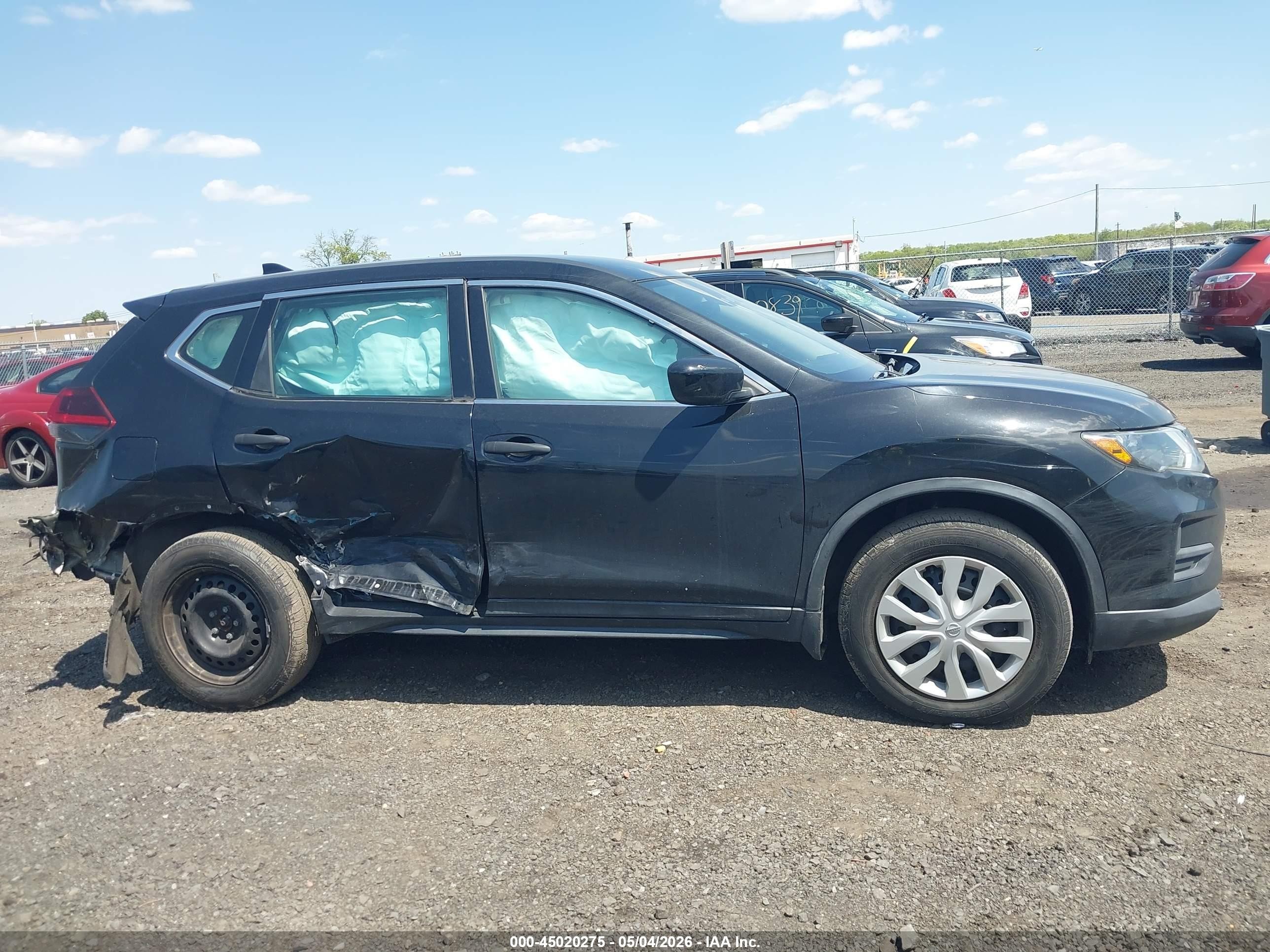 2019 Nissan Rogue S Black vin: 5N1AT2MV0KC809816