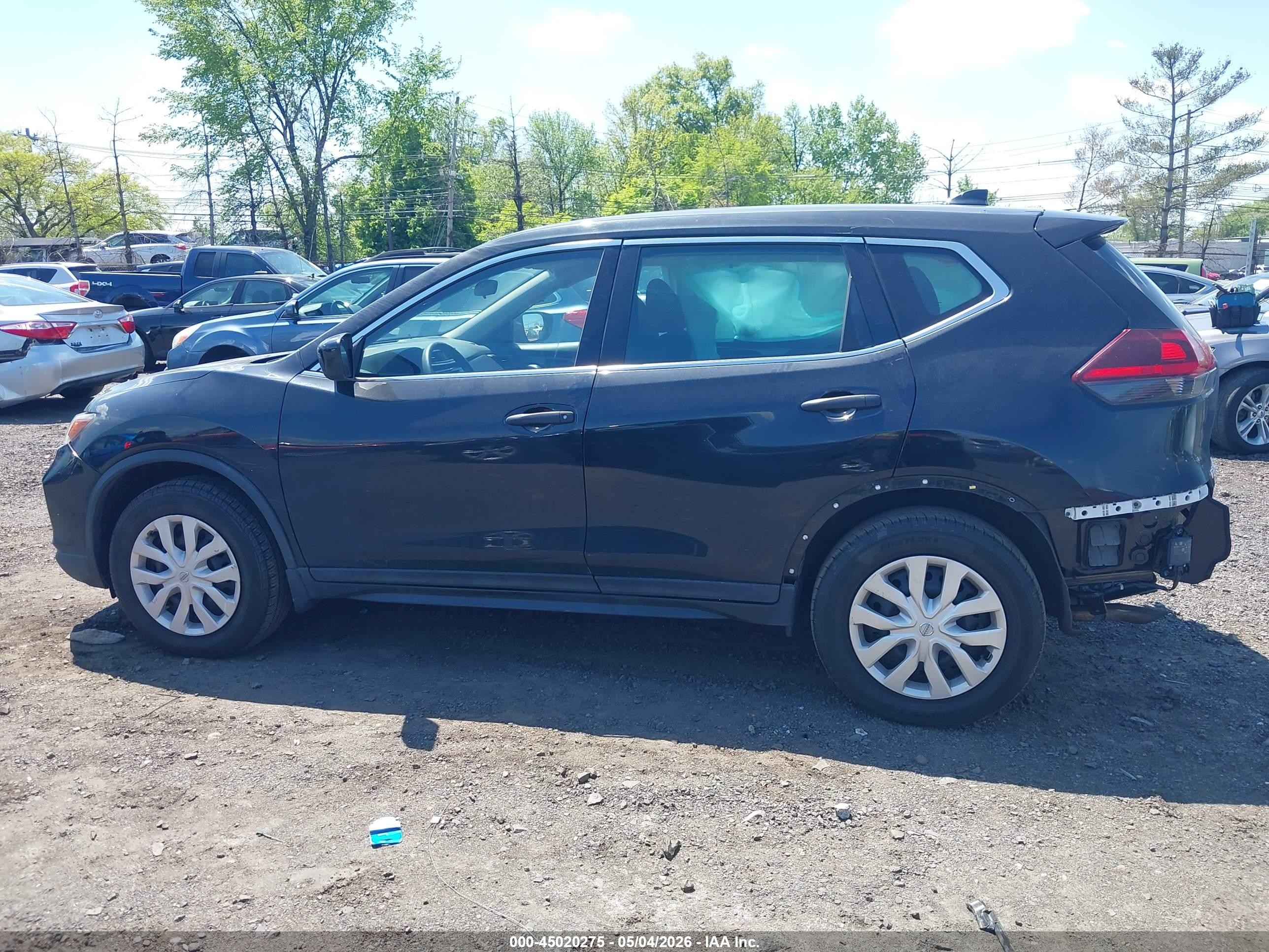 2019 Nissan Rogue S Black vin: 5N1AT2MV0KC809816