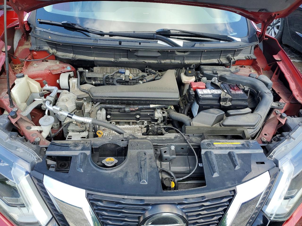 2019 Nissan Rogue Sv Red vin: 5N1AT2MV0KC810982