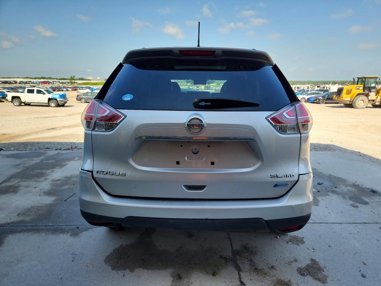 2014 Nissan Rogue Sl Серебряный vin: 5N1AT2MV1EC751512