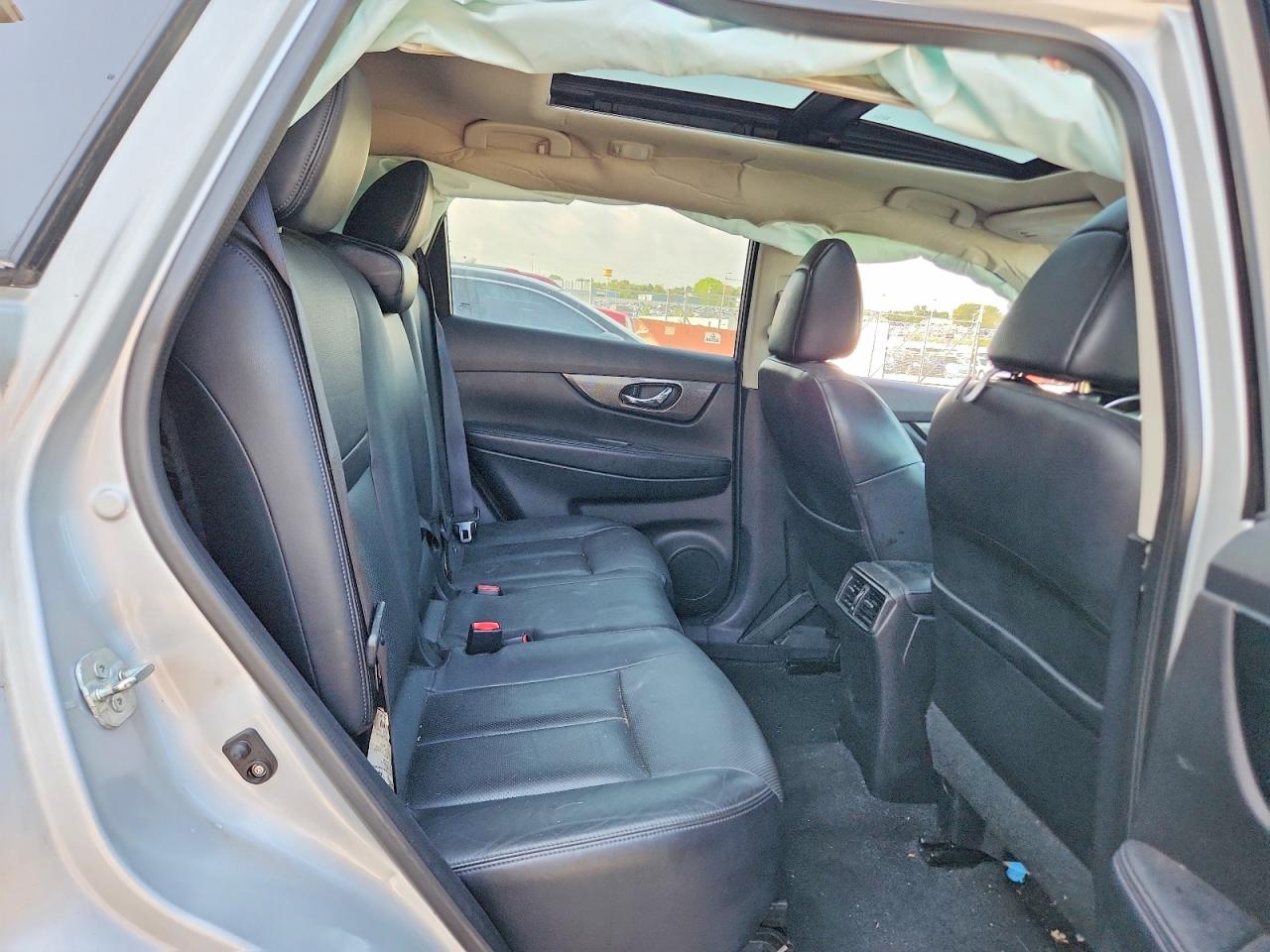 2014 Nissan Rogue Sl Серебряный vin: 5N1AT2MV1EC751512