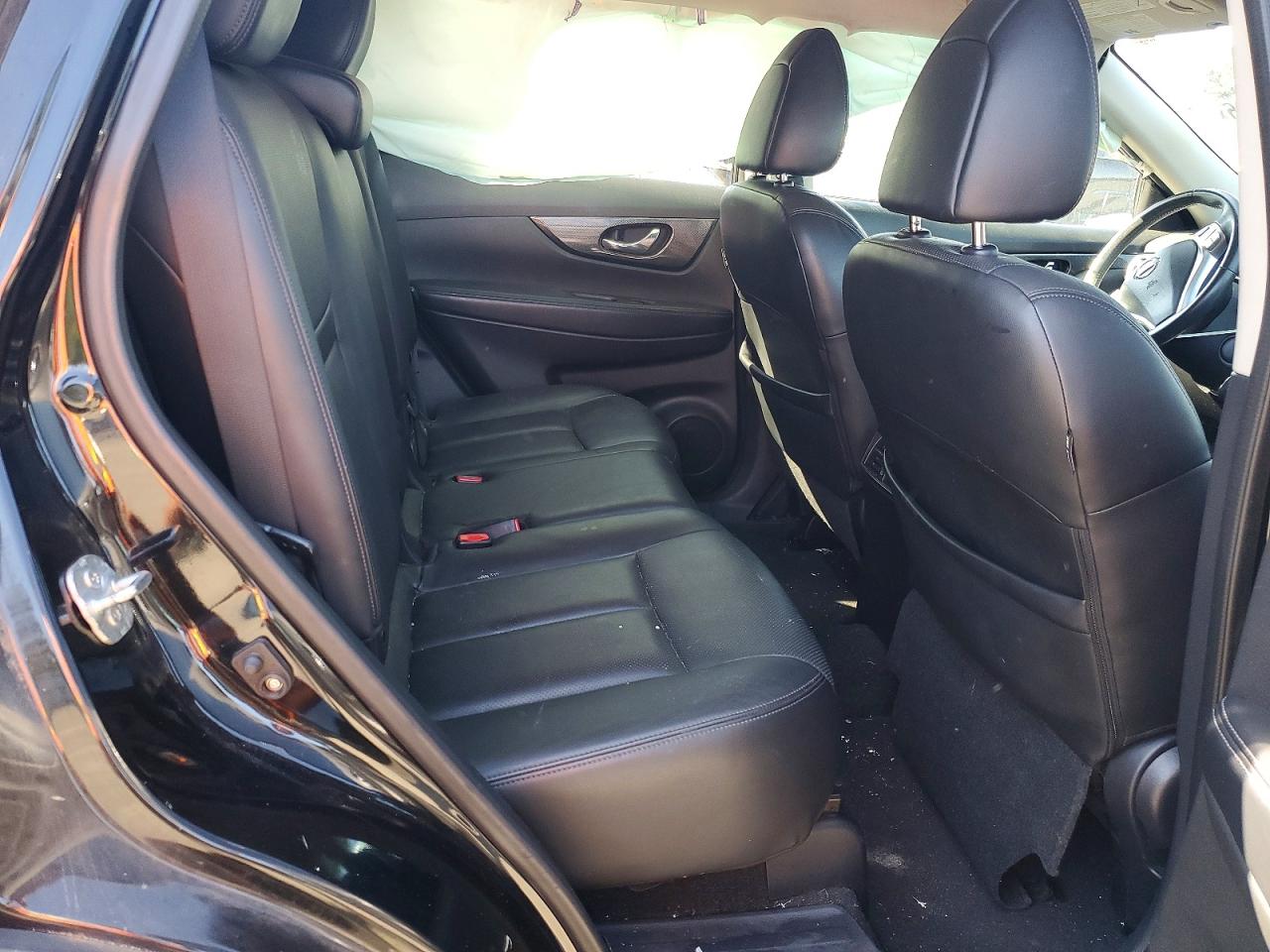 2014 Nissan Rogue Sl Black vin: 5N1AT2MV1EC753776