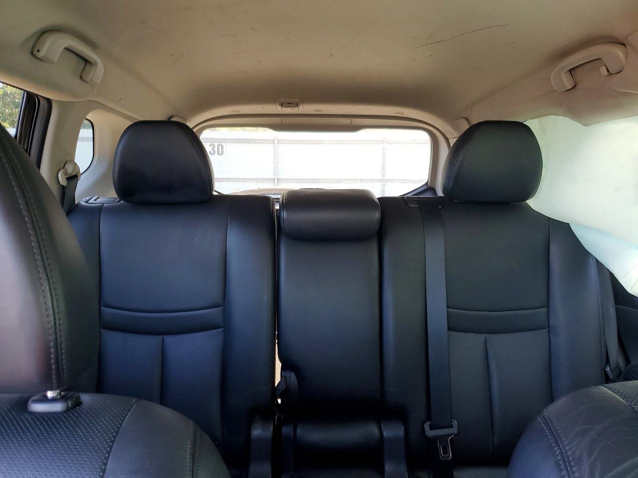 2014 Nissan Rogue Sl Black vin: 5N1AT2MV1EC753776