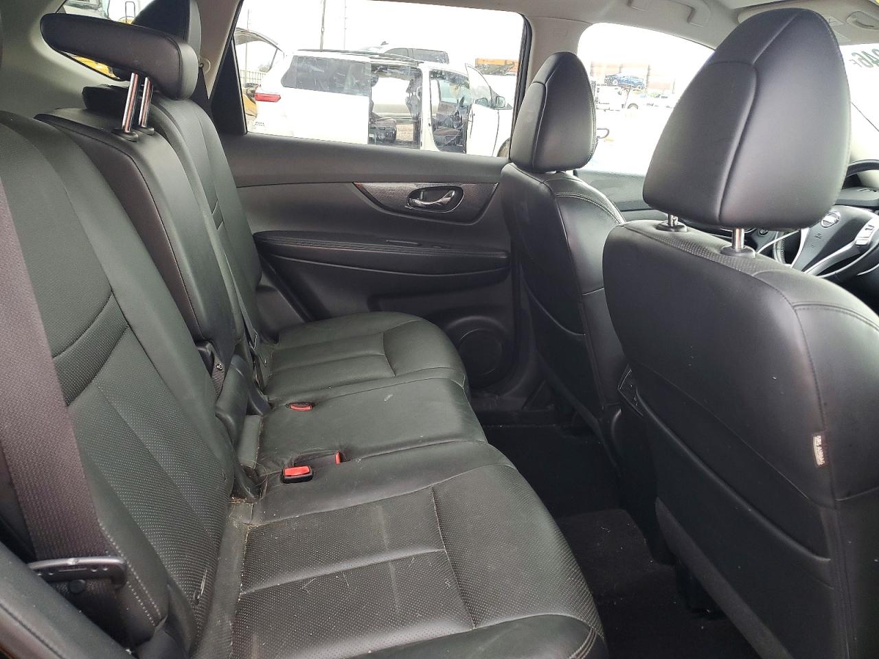 2014 Nissan Rogue Sl Black vin: 5N1AT2MV1EC765524