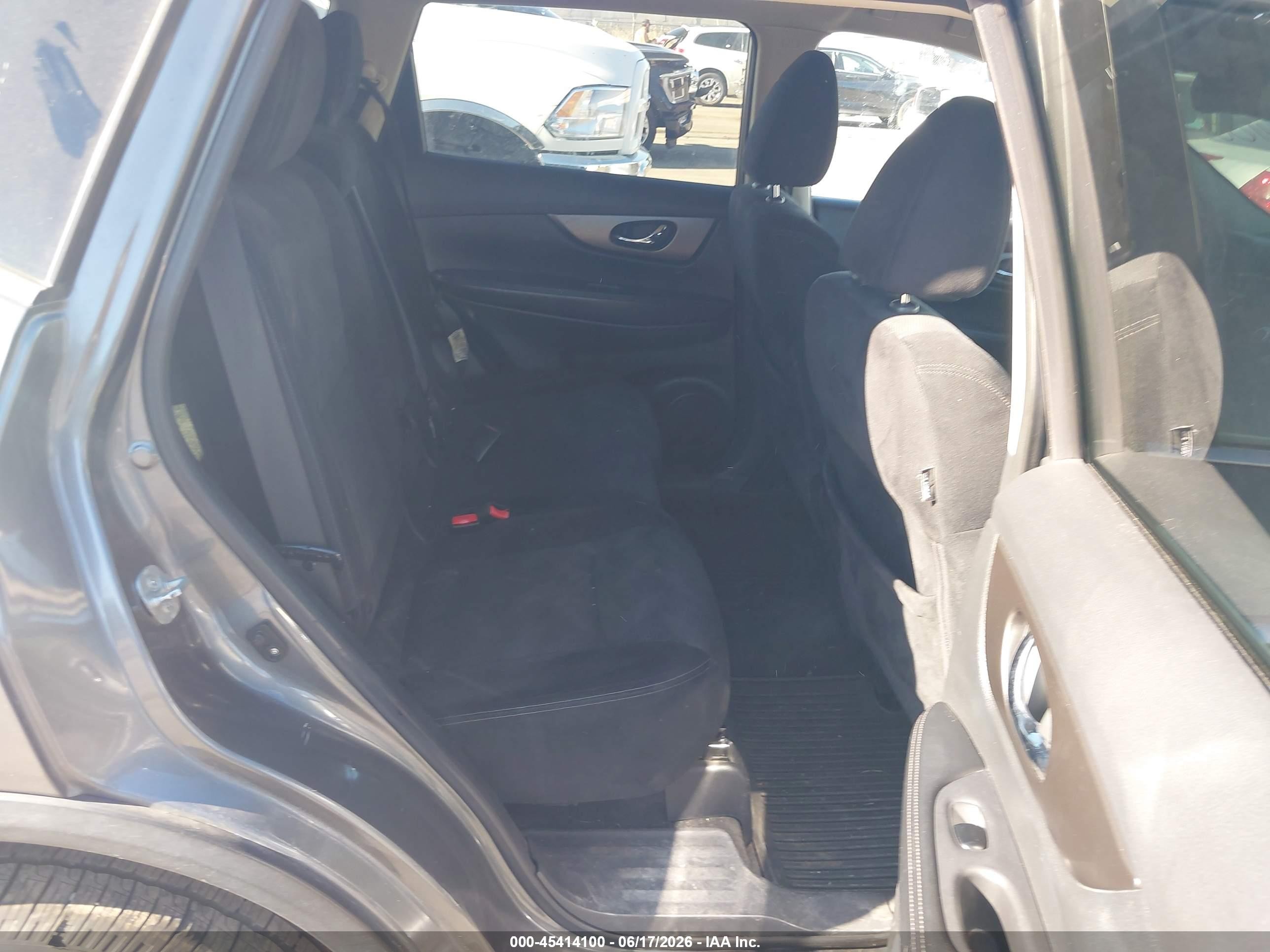 2014 Nissan Rogue Sv Gray vin: 5N1AT2MV1EC772229