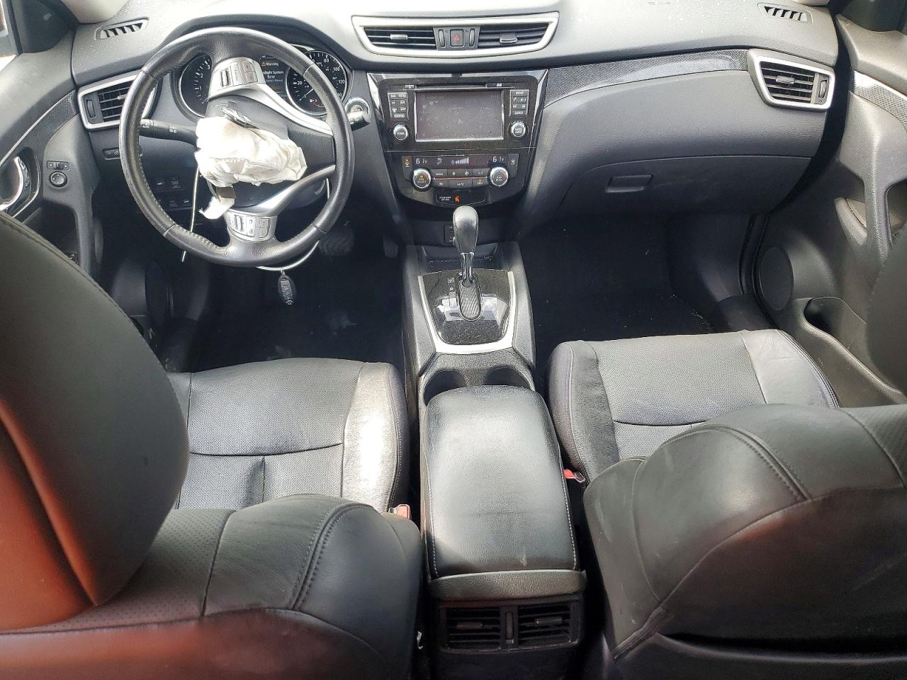 2014 Nissan Rogue Sl Gray vin: 5N1AT2MV1EC787054