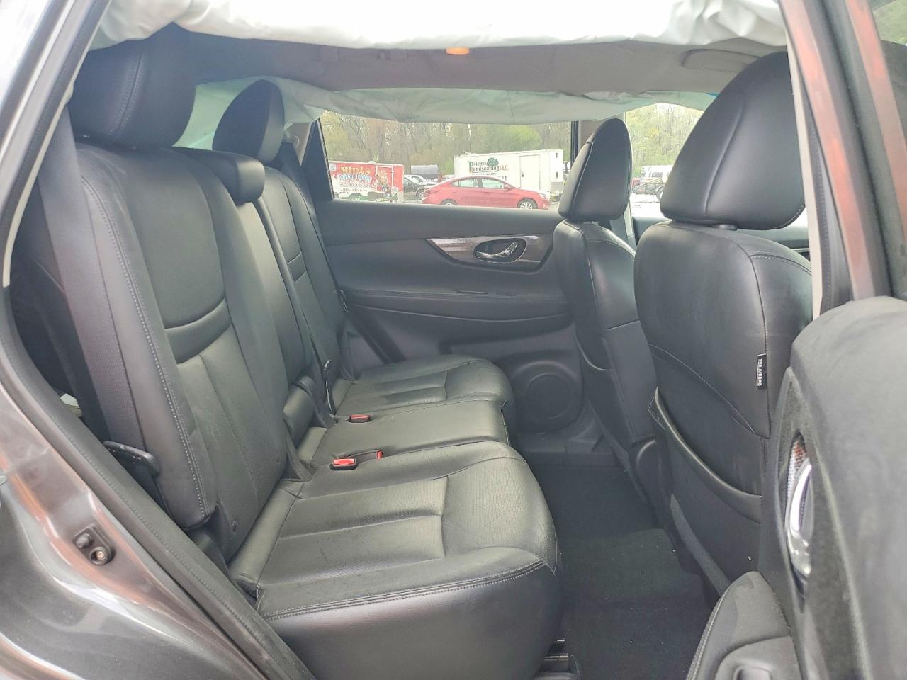 2014 Nissan Rogue Sl Gray vin: 5N1AT2MV1EC787054