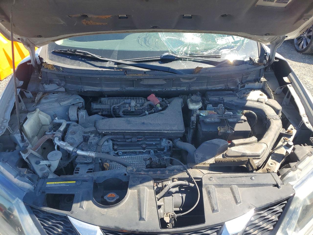2014 Nissan Rogue S Silver vin: 5N1AT2MV1EC792335