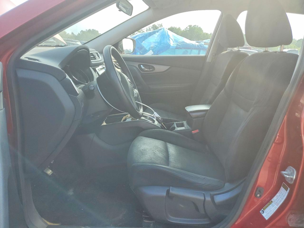 2014 Nissan Rogue S Красный vin: 5N1AT2MV1EC800921