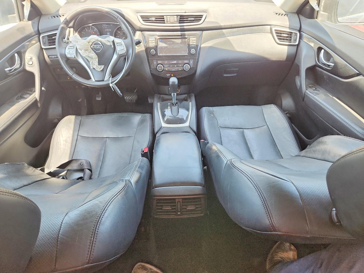 2014 Nissan Rogue Sl Silver vin: 5N1AT2MV1EC804564