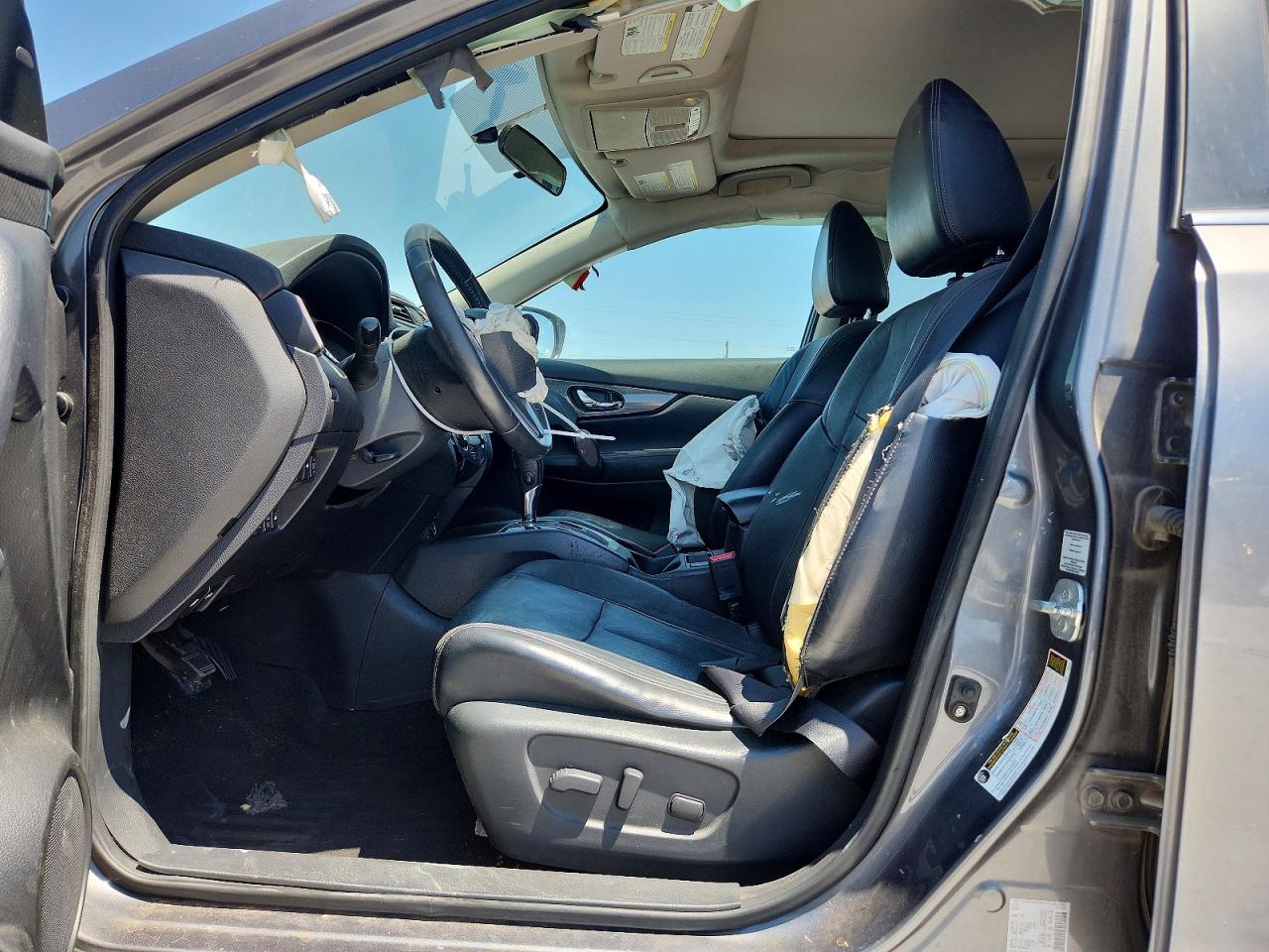 2014 Nissan Rogue Sl Silver vin: 5N1AT2MV1EC804564