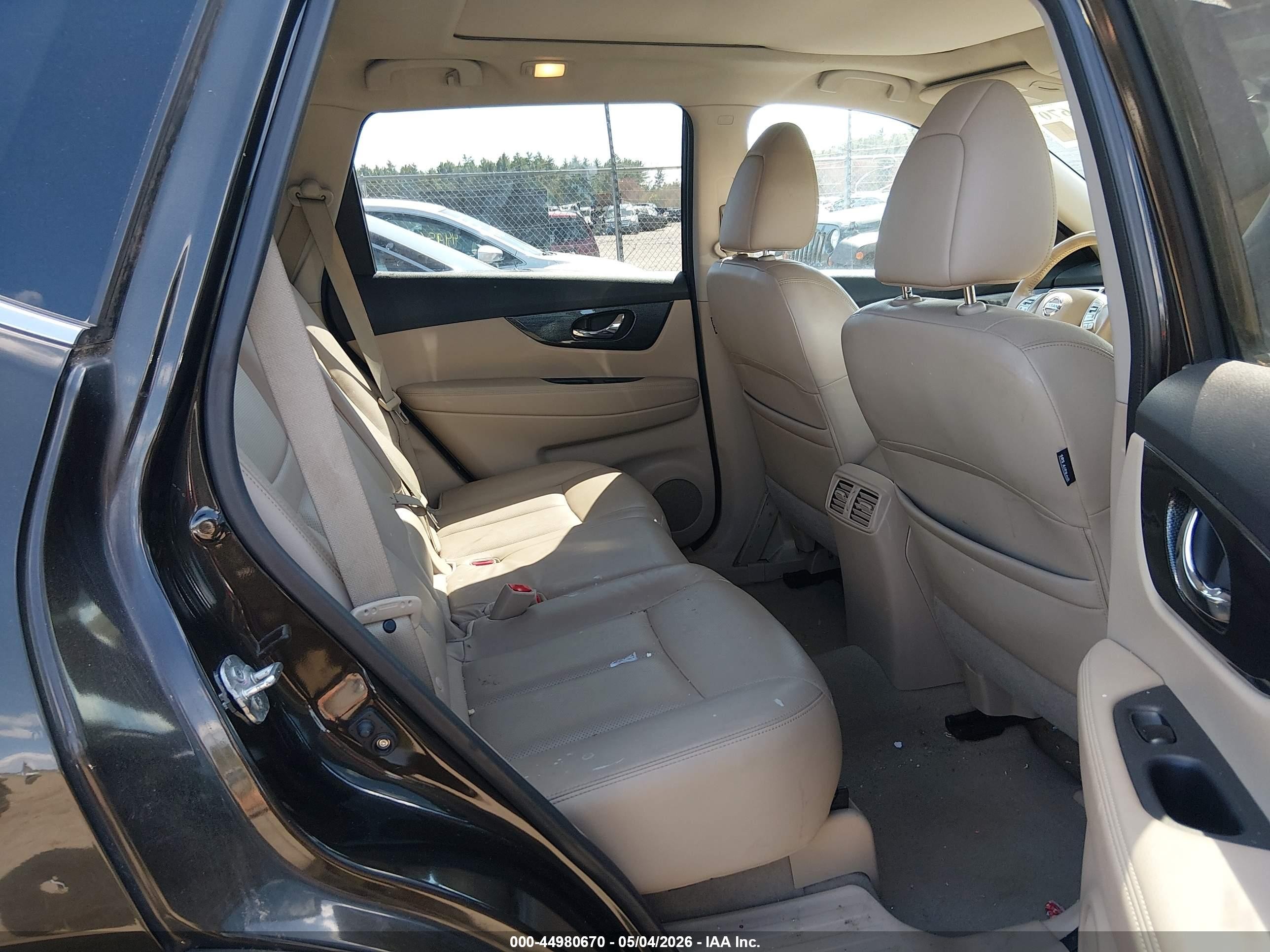 2014 Nissan Rogue Sl Серый vin: 5N1AT2MV1EC812809