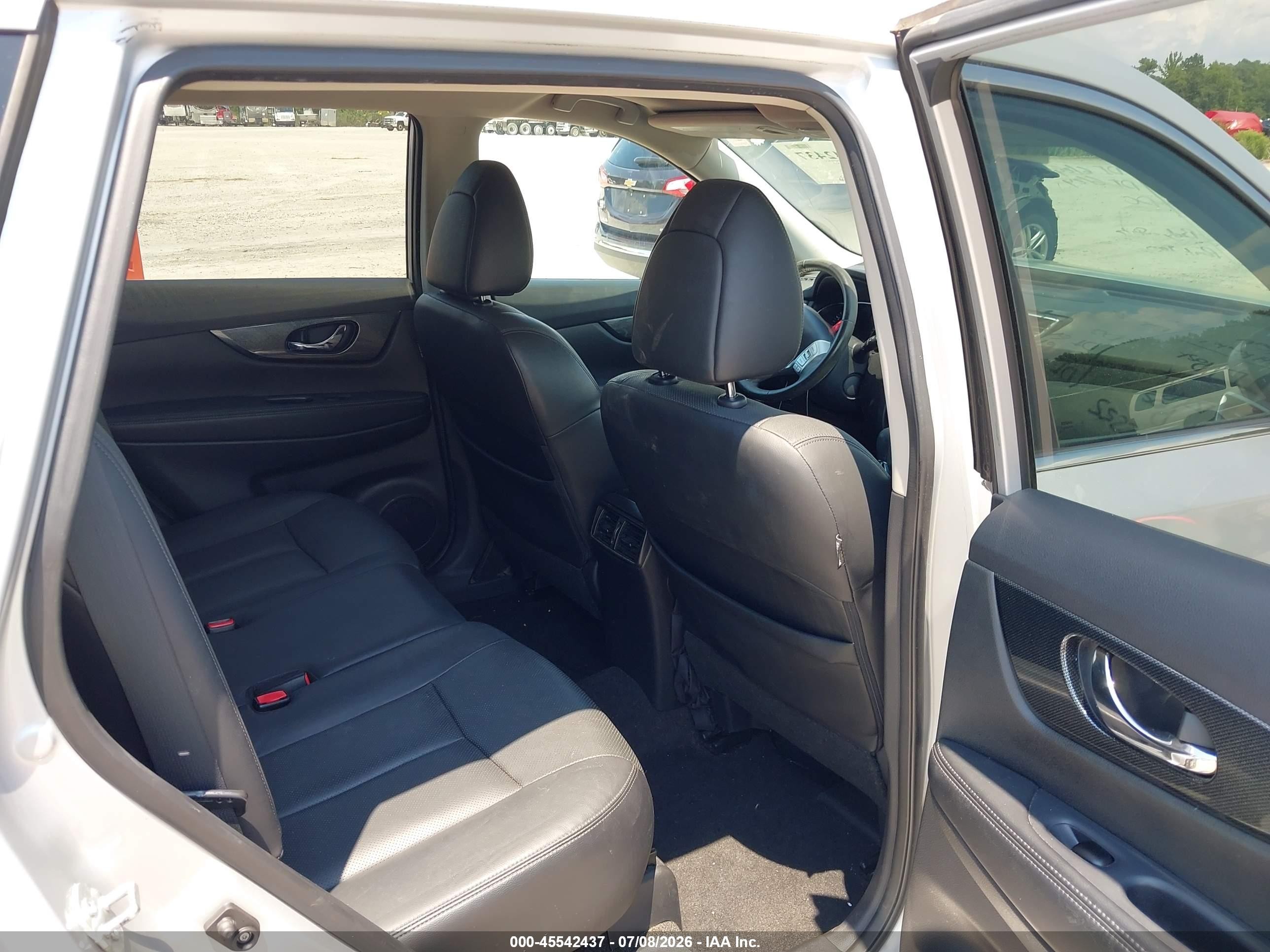2014 Nissan Rogue Sl Серебряный vin: 5N1AT2MV1EC828766