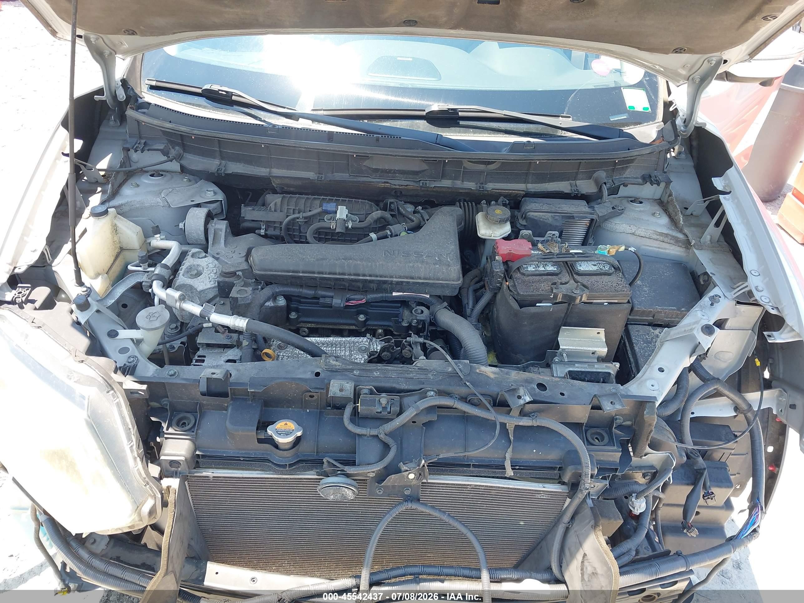 2014 Nissan Rogue Sl Серебряный vin: 5N1AT2MV1EC828766