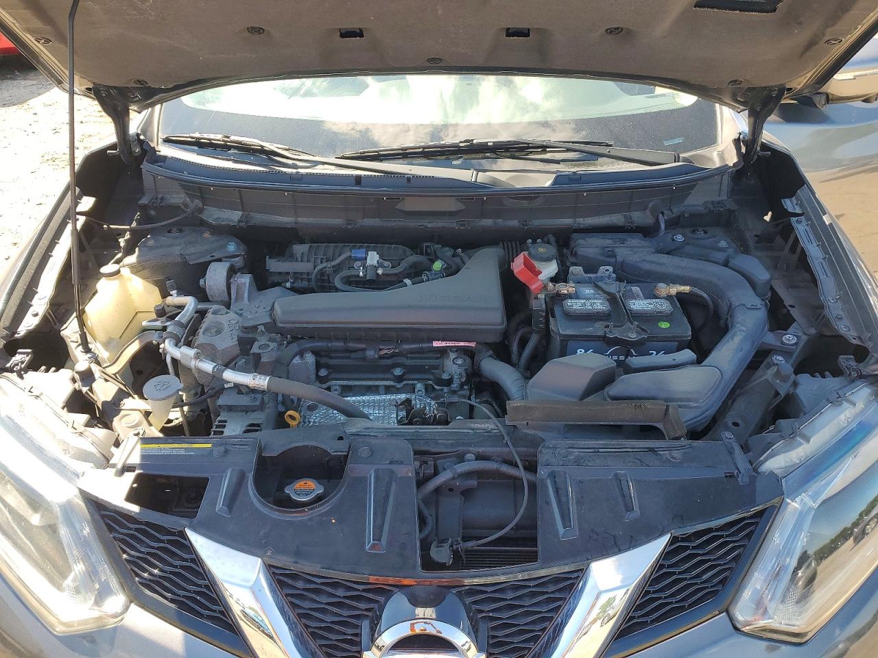 2014 Nissan Rogue Sv Серый vin: 5N1AT2MV1EC831389