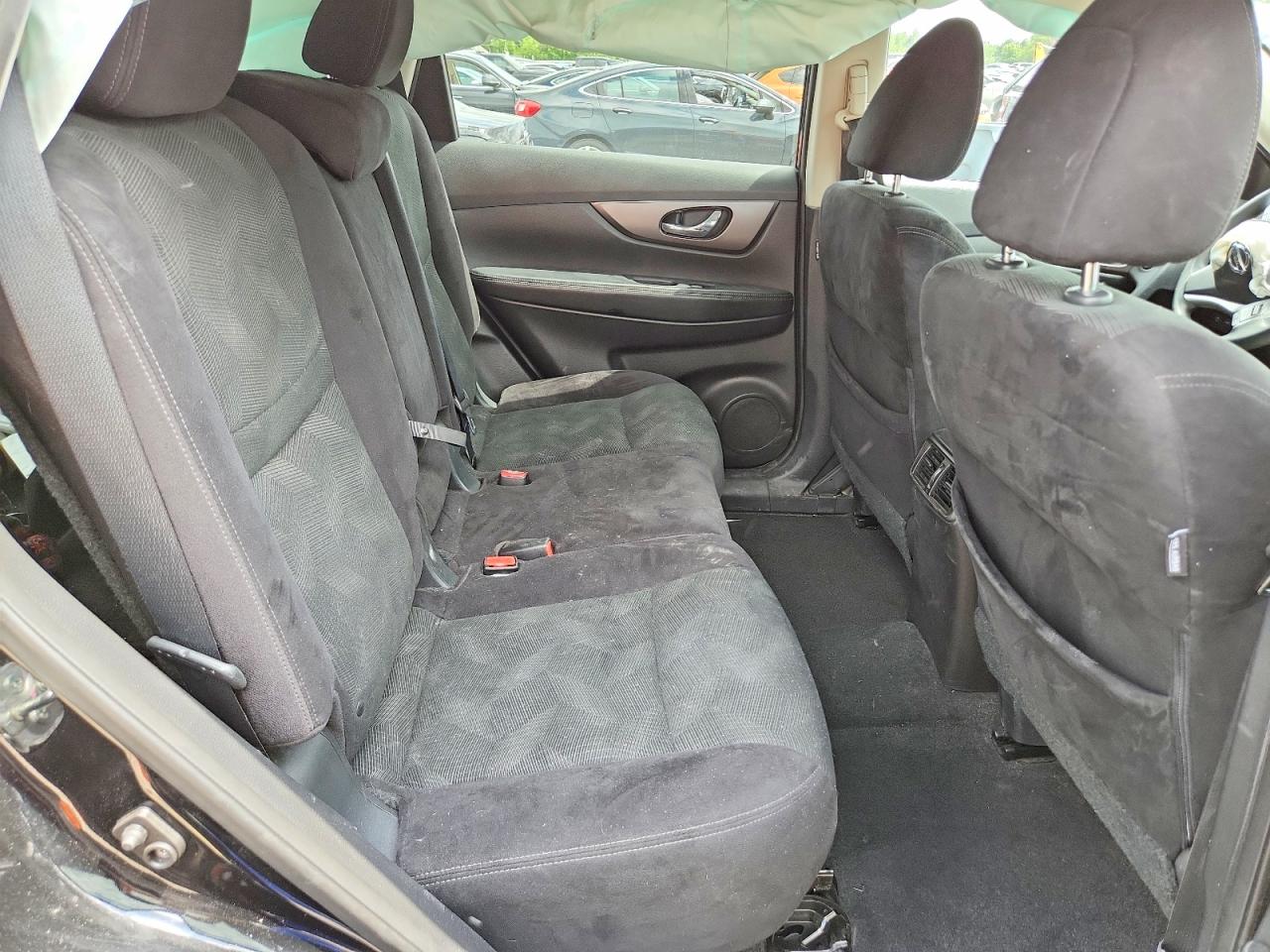 2014 Nissan Rogue Sv Black vin: 5N1AT2MV1EC840254
