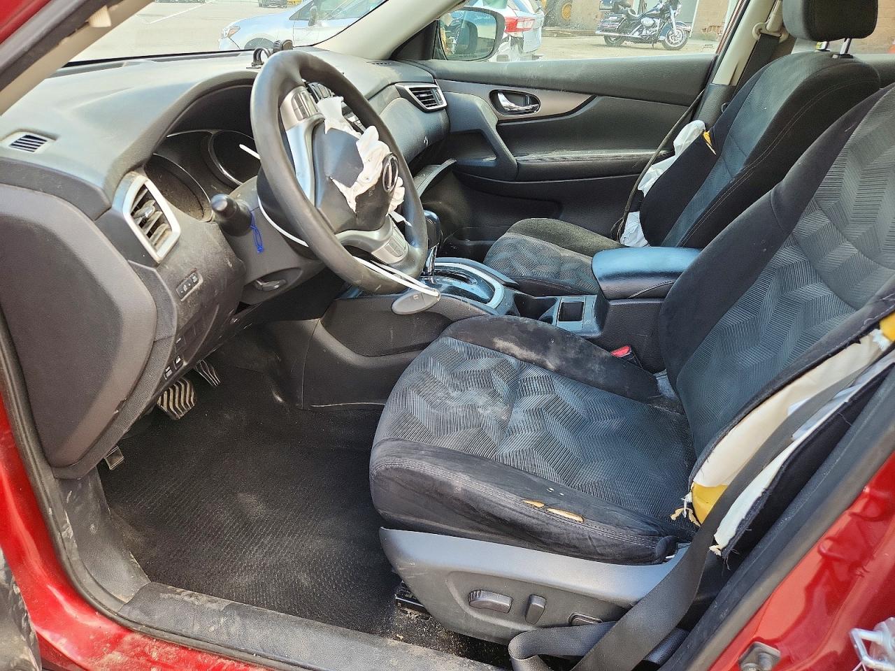 2014 Nissan Rogue Sv Red vin: 5N1AT2MV1EC868250