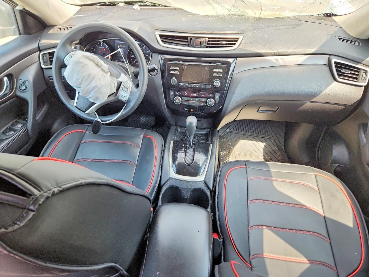 2014 Nissan Rogue Sv Black vin: 5N1AT2MV1EC868278