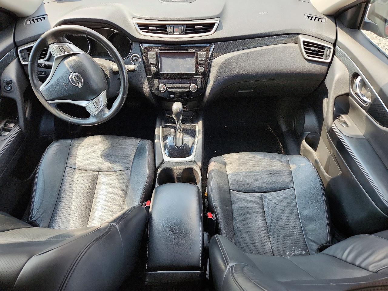 2015 Nissan Rogue Sl Burgundy vin: 5N1AT2MV1FC780137