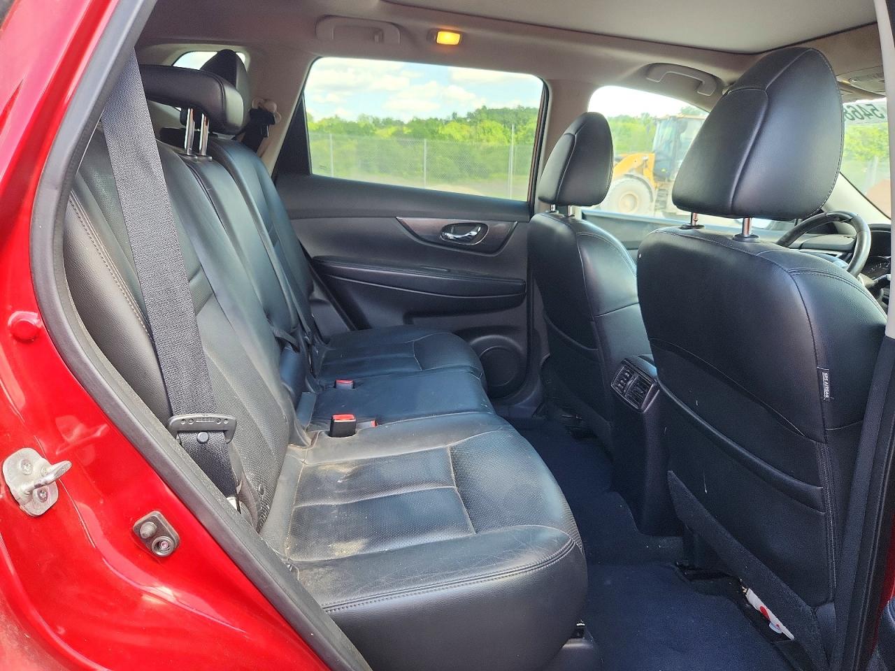2015 Nissan Rogue Sl Красный vin: 5N1AT2MV1FC784950