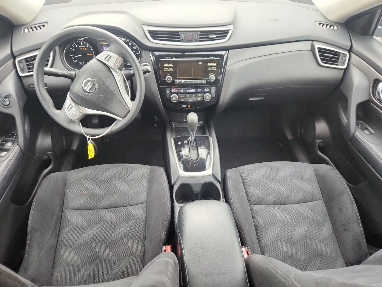 2015 Nissan Rogue Sv Gray vin: 5N1AT2MV1FC811029