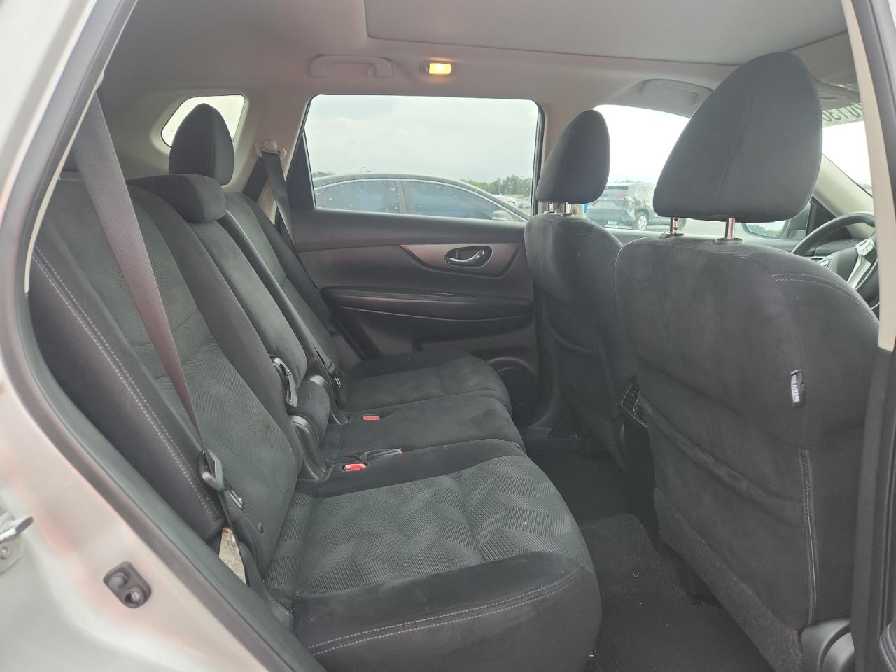 2015 Nissan Rogue Sv Gray vin: 5N1AT2MV1FC811029