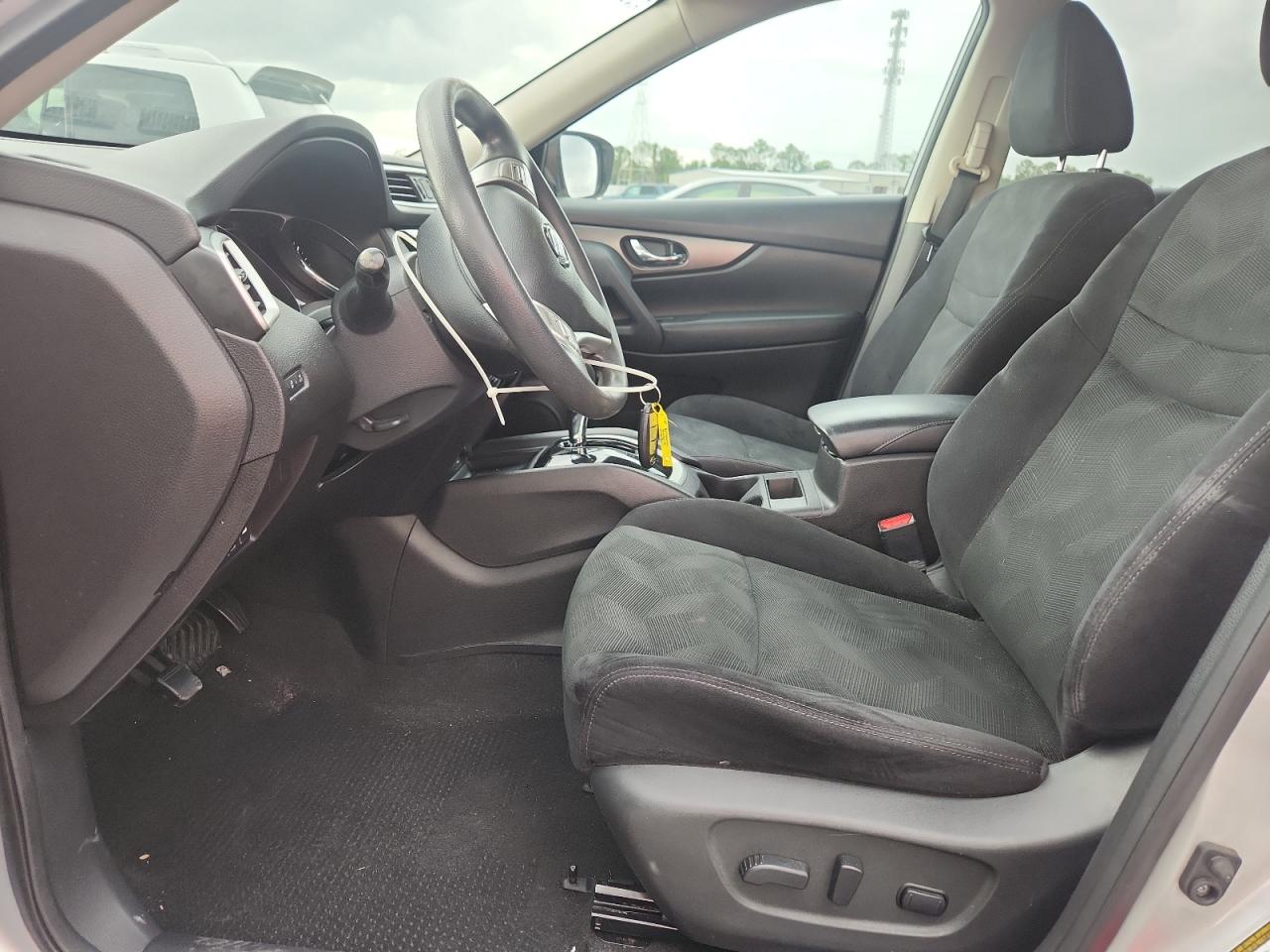 2015 Nissan Rogue Sv Gray vin: 5N1AT2MV1FC811029