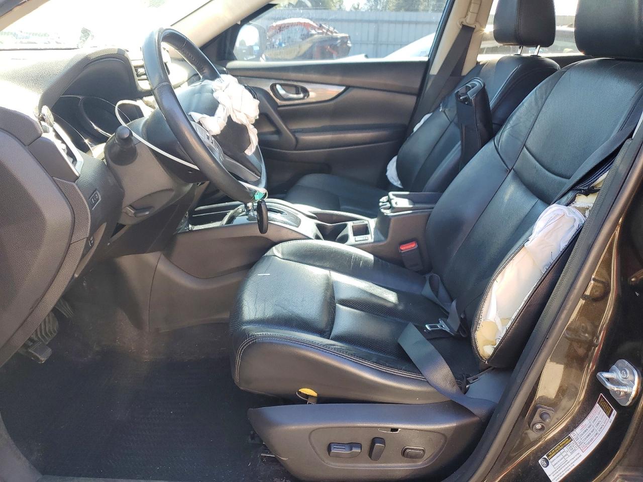 2015 Nissan Rogue Sl Charcoal vin: 5N1AT2MV1FC813539
