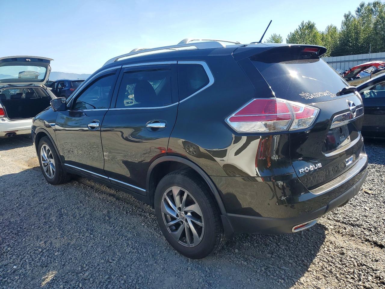 2015 Nissan Rogue Sl Charcoal vin: 5N1AT2MV1FC813539