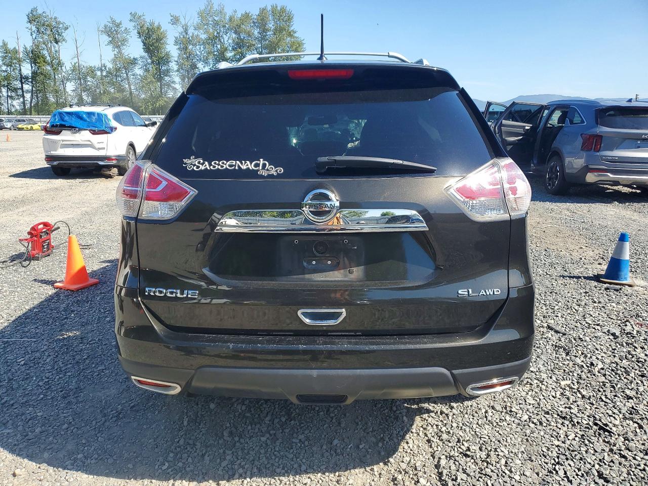 2015 Nissan Rogue Sl Charcoal vin: 5N1AT2MV1FC813539