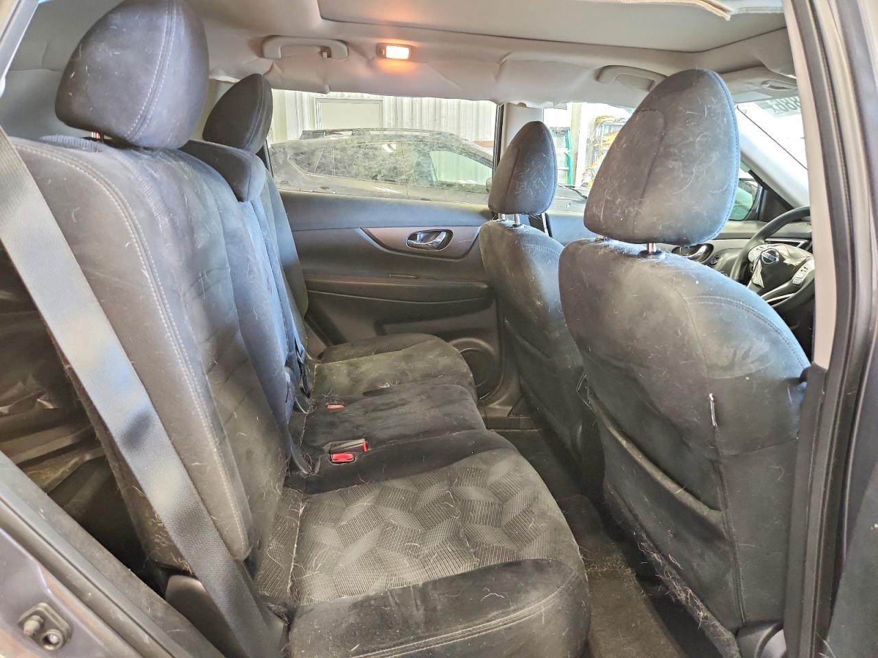 2015 Nissan Rogue Sv Gray vin: 5N1AT2MV1FC830406