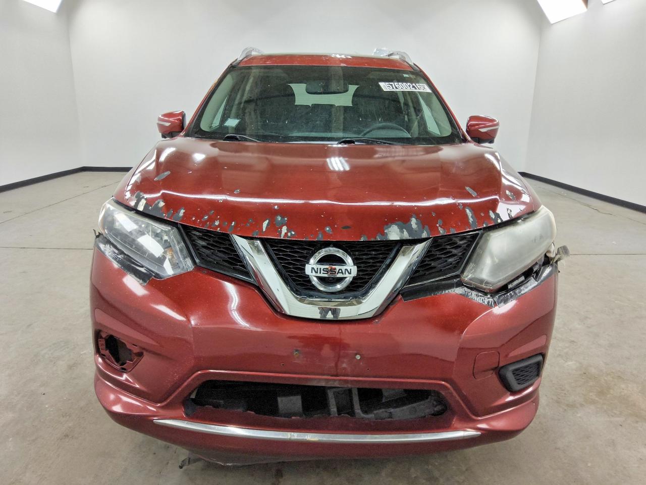 2015 Nissan Rogue Sv Red vin: 5N1AT2MV1FC834326