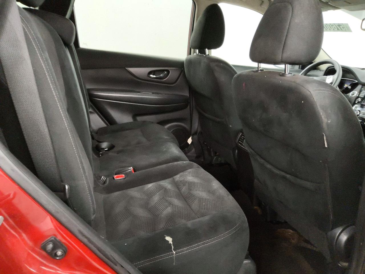 2015 Nissan Rogue Sv Red vin: 5N1AT2MV1FC834326