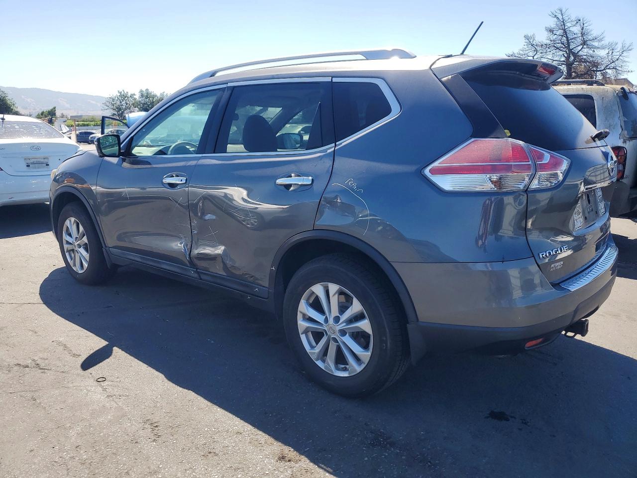2015 Nissan Rogue Sv Charcoal vin: 5N1AT2MV1FC842104
