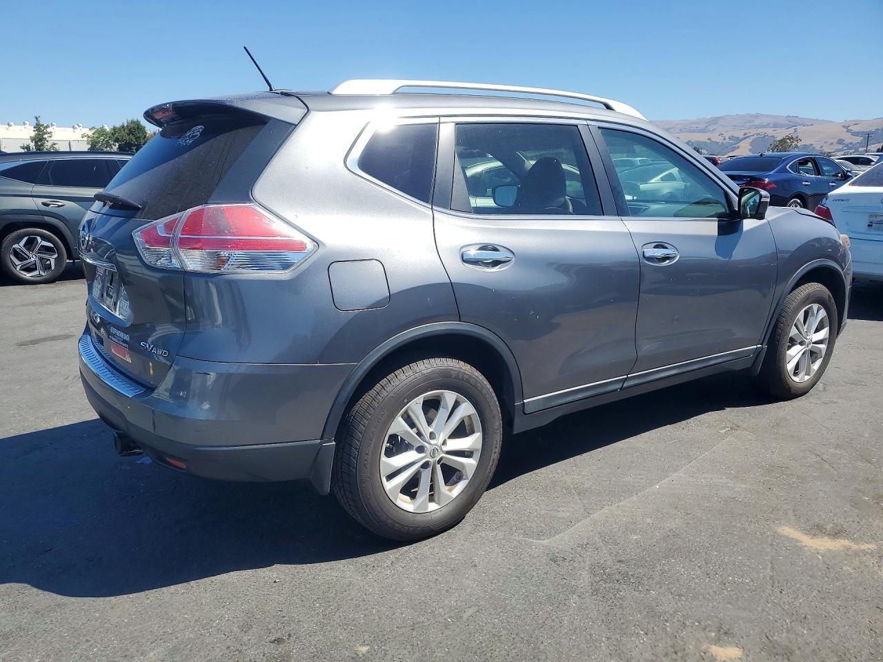 2015 Nissan Rogue Sv Charcoal vin: 5N1AT2MV1FC842104