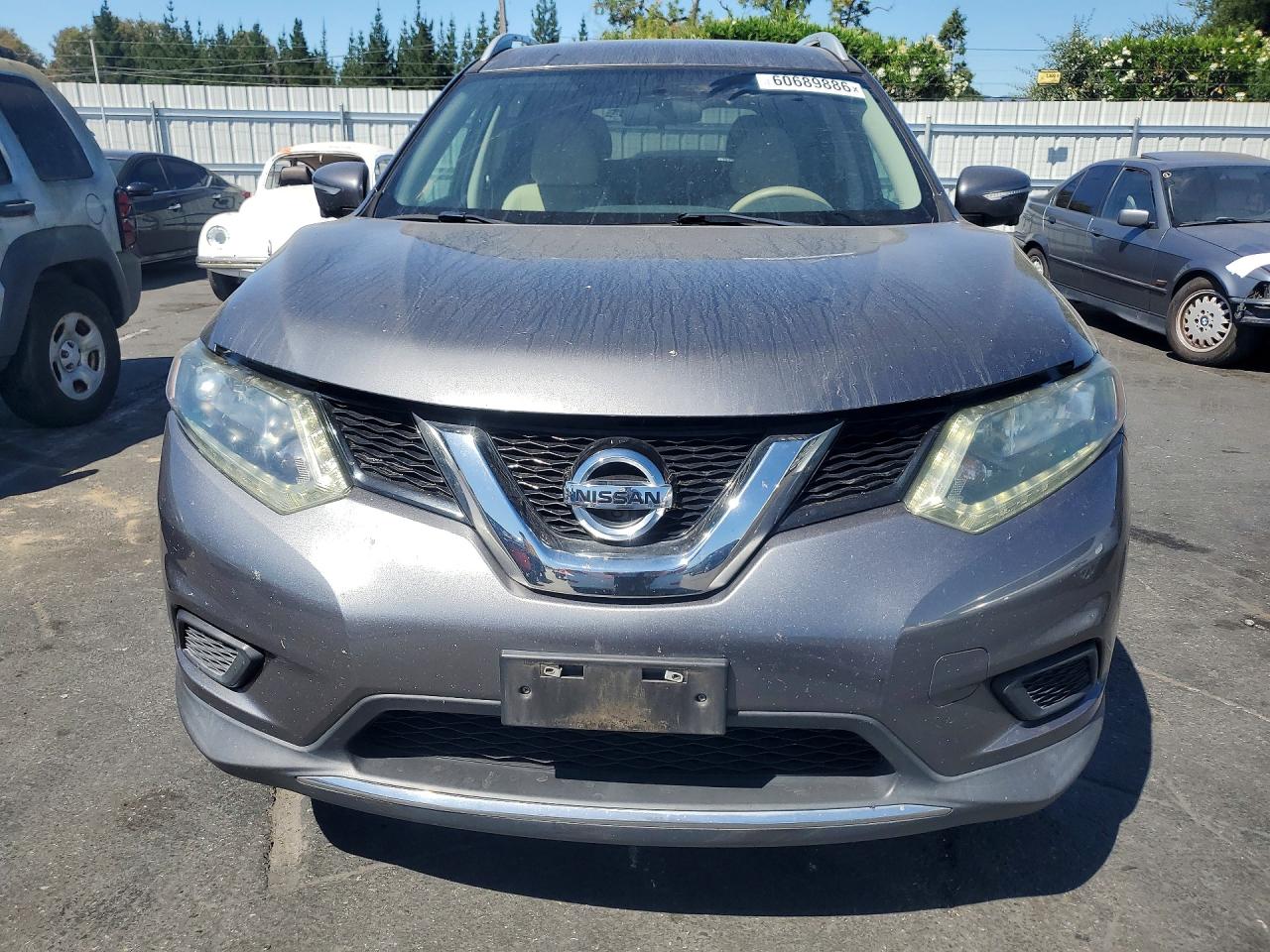 2015 Nissan Rogue Sv Charcoal vin: 5N1AT2MV1FC842104