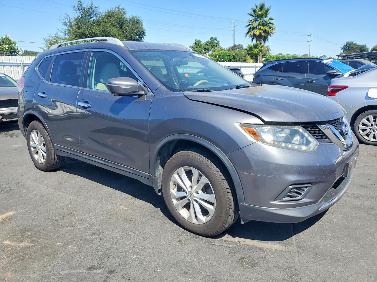 2015 Nissan Rogue Sv Charcoal vin: 5N1AT2MV1FC842104