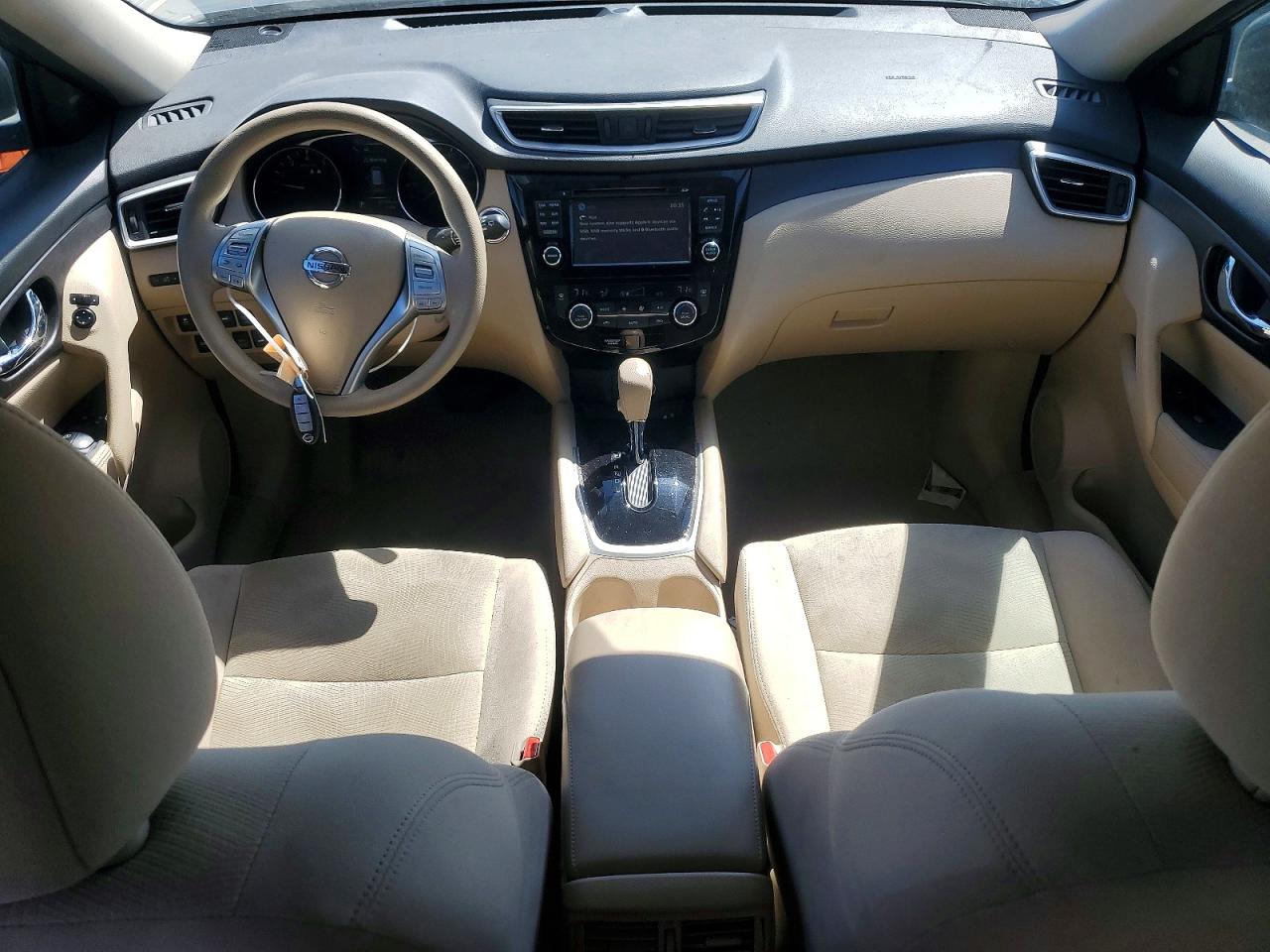 2015 Nissan Rogue Sv Charcoal vin: 5N1AT2MV1FC842104