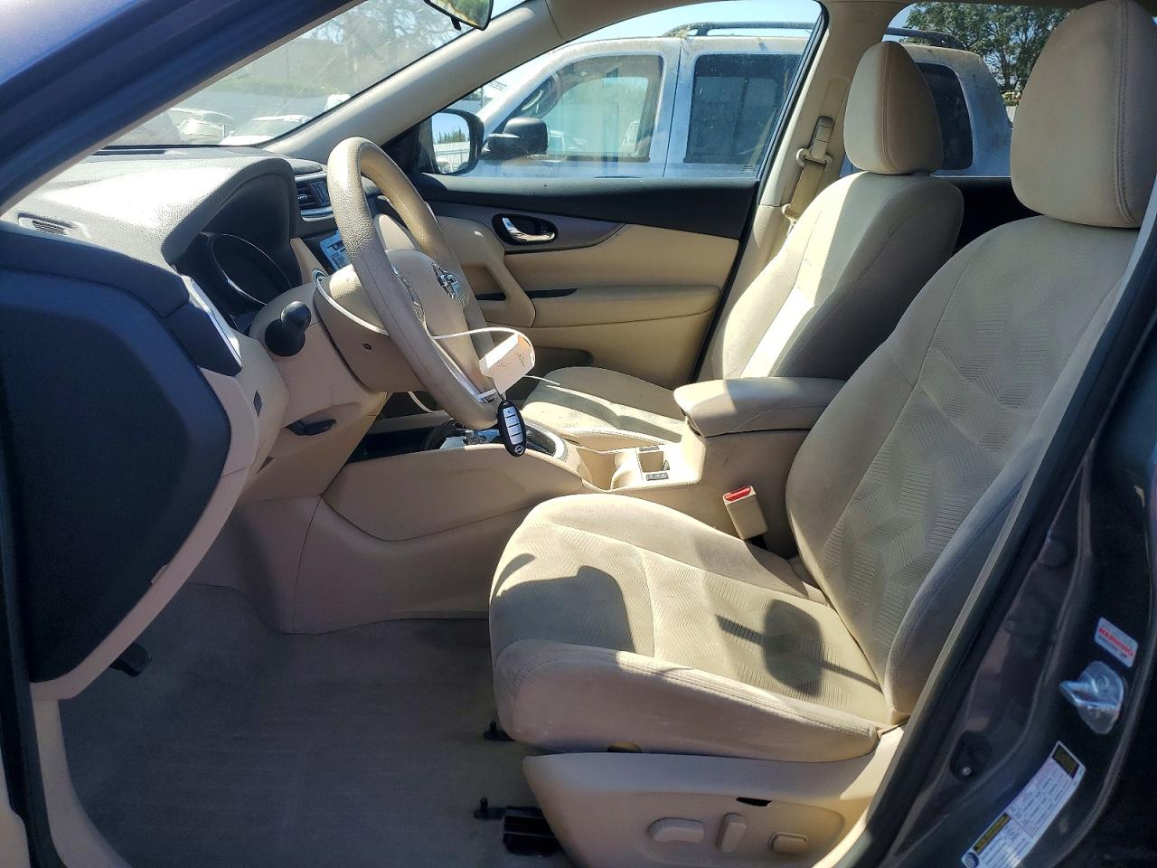 2015 Nissan Rogue Sv Charcoal vin: 5N1AT2MV1FC842104
