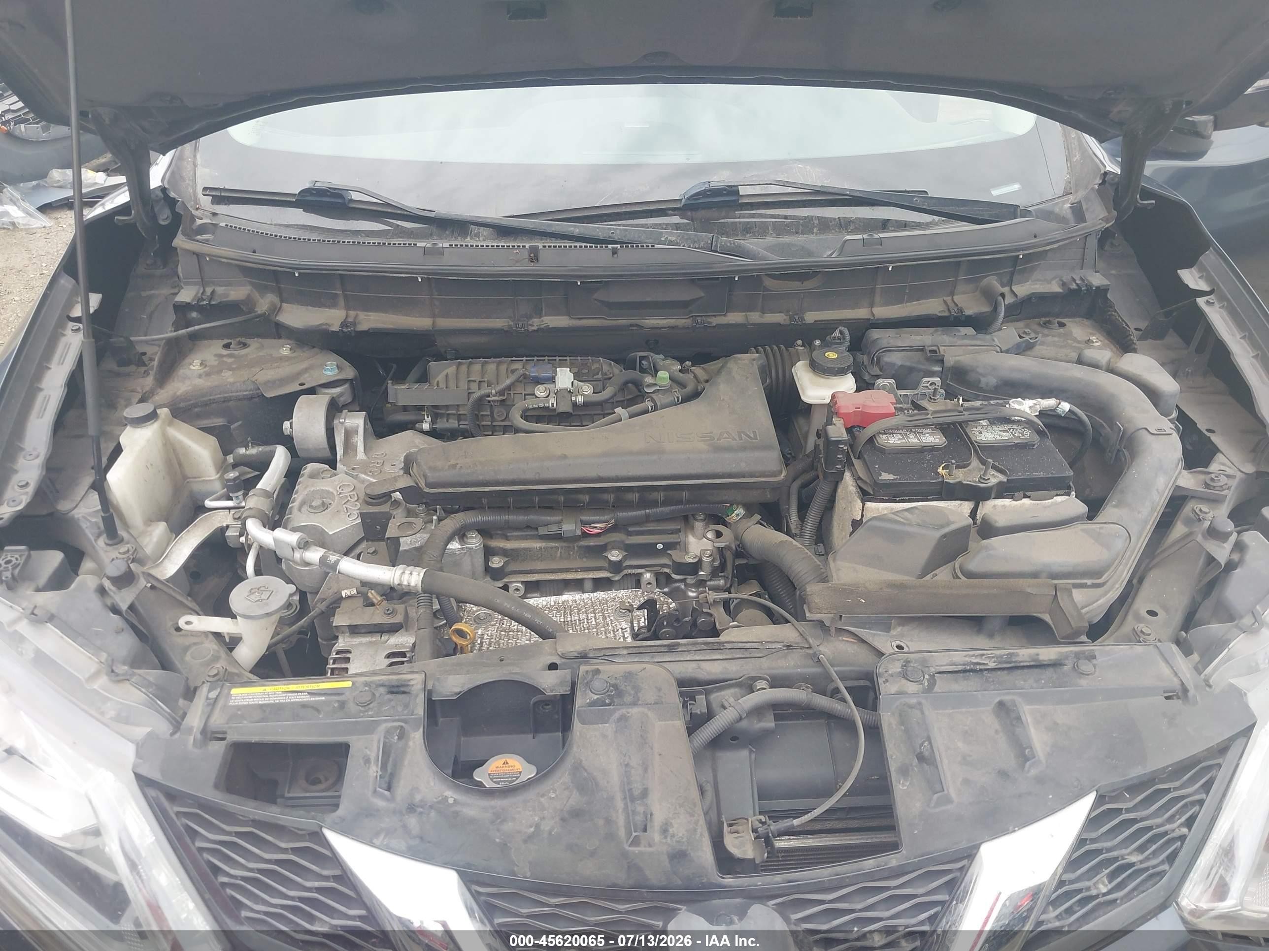 2015 Nissan Rogue Sl Dark Blue vin: 5N1AT2MV1FC890265